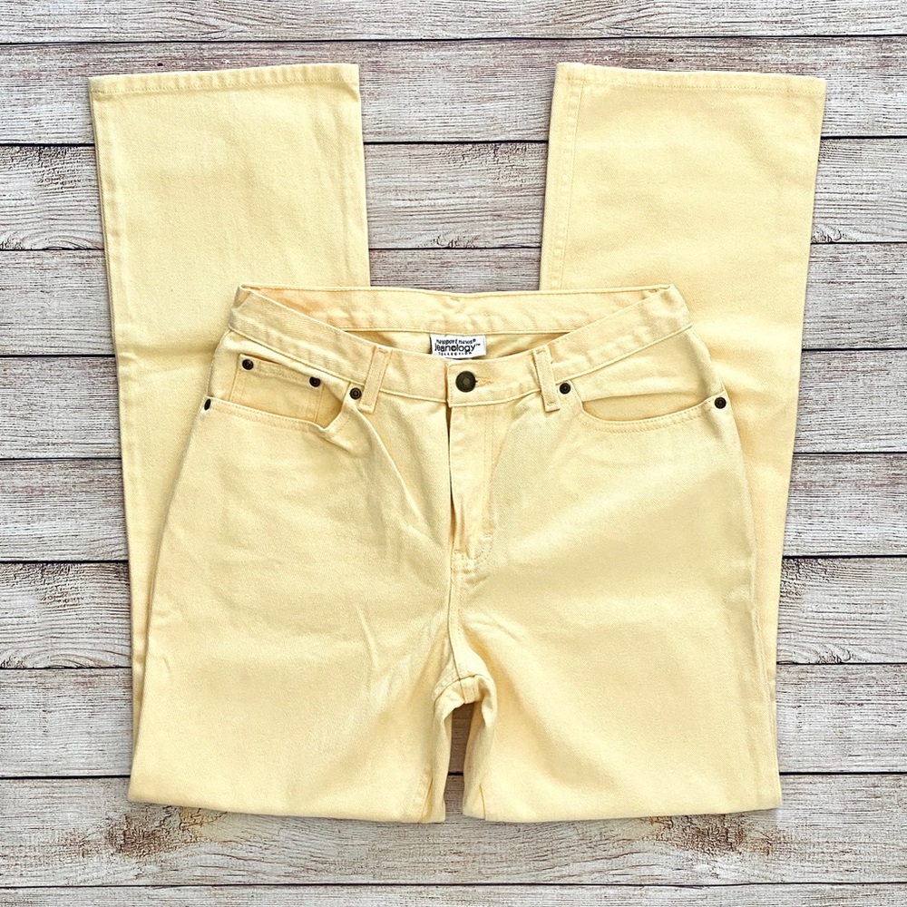 Newport News Jeanology Bootcut Jeans, Size 10